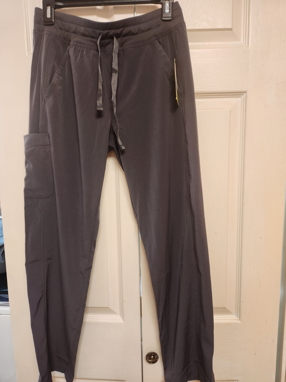 Women’s Drawstring Scrub Pants- Charcoal